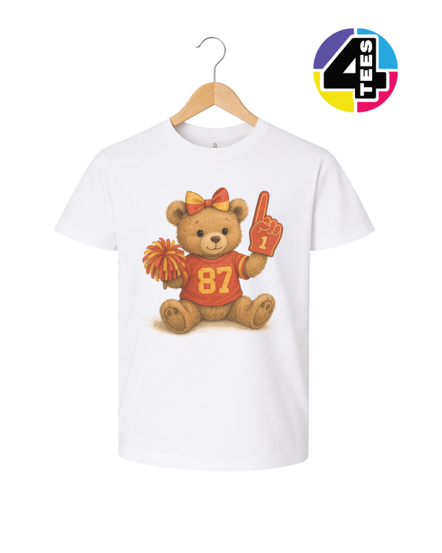Teddy’s No. 1 Game Day Cheer Youth Tee