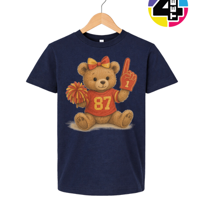 Teddy’s No. 1 Game Day Cheer Youth Tee