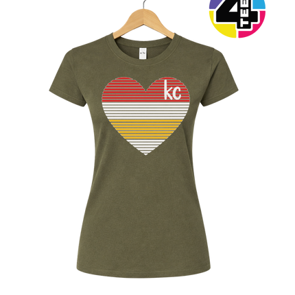 KC Heartline Pride Women's Tee