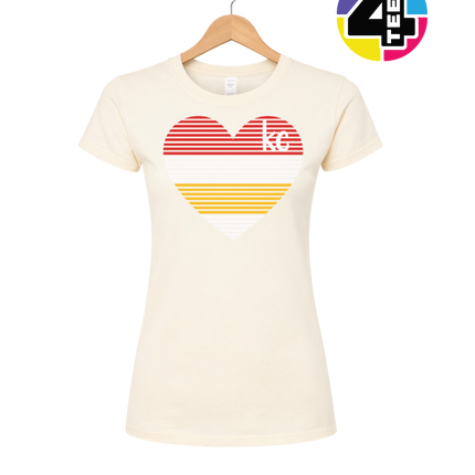KC Heartline Pride Women's Tee