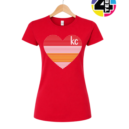 KC Heartline Pride Women's Tee
