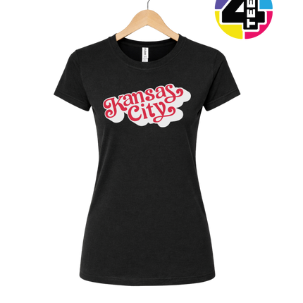 Kansas City Scarlet Swirl Women's Tee