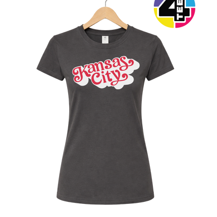 Kansas City Scarlet Swirl Women's Tee