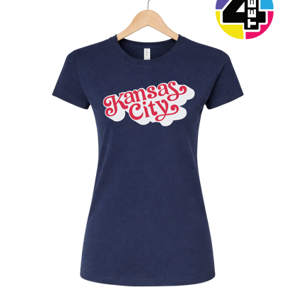 Kansas City Scarlet Swirl Women's Tee