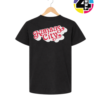 Kansas City Scarlet Swirl Youth Tee