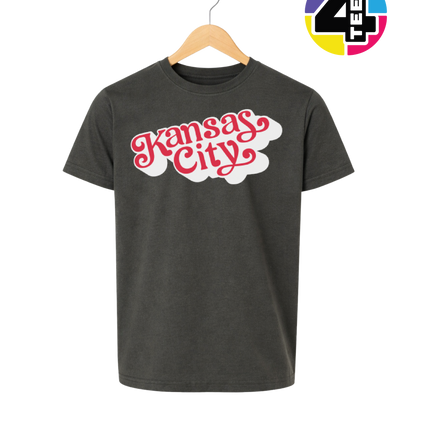Kansas City Scarlet Swirl Youth Tee