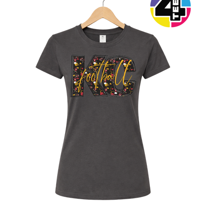 KC Golden Gridiron Rush Women's Tee