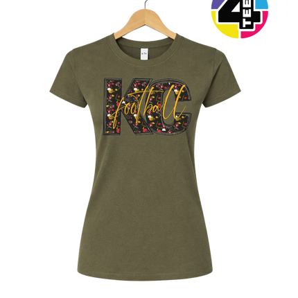 KC Golden Gridiron Rush Women's Tee