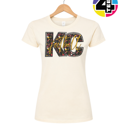 KC Golden Gridiron Rush Women's Tee