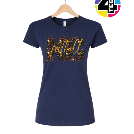 KC Golden Gridiron Rush Women's Tee