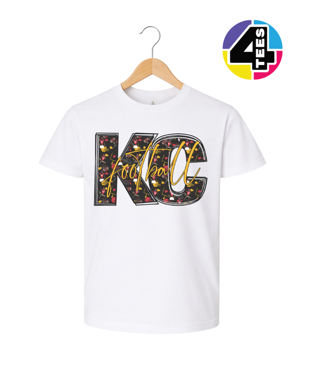 KC Golden Gridiron Rush Youth Tee