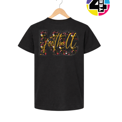 KC Golden Gridiron Rush Youth Tee