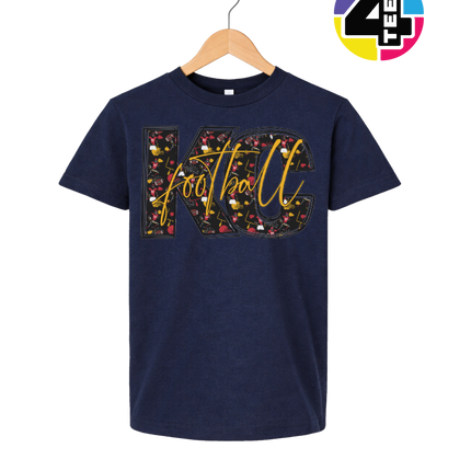 KC Golden Gridiron Rush Youth Tee
