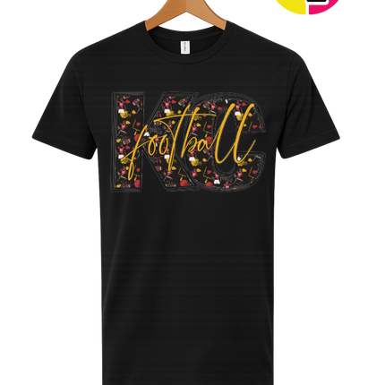 KC Golden Gridiron Rush Tee