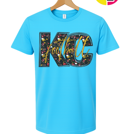 KC Golden Gridiron Rush Tee