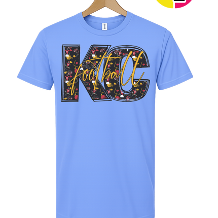 KC Golden Gridiron Rush Tee