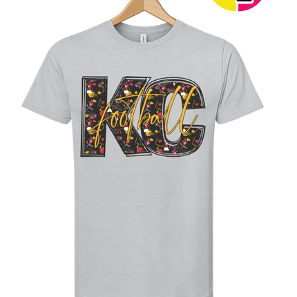 KC Golden Gridiron Rush Tee