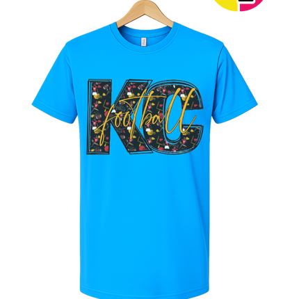 KC Golden Gridiron Rush Tee