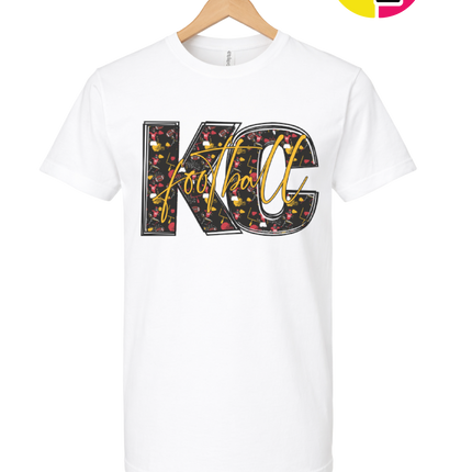 KC Golden Gridiron Rush Tee
