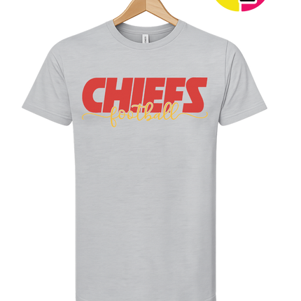Chiefs Golden Football Rush Tee