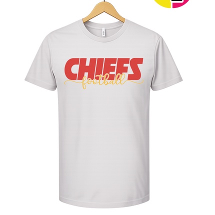 Chiefs Golden Football Rush Tee