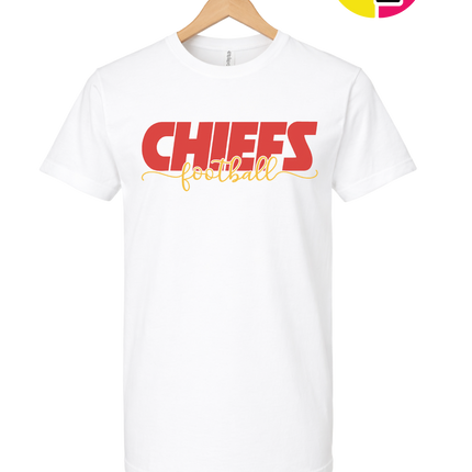 Chiefs Golden Football Rush Tee