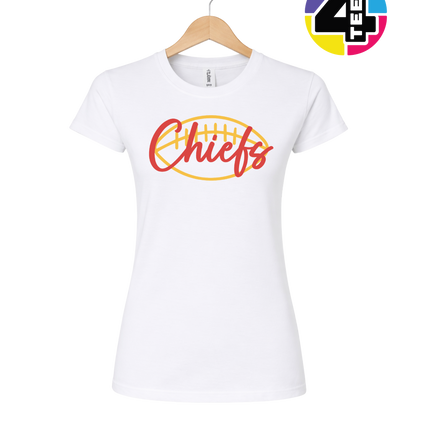 Chiefs Golden Gridiron Signature Women's Tee