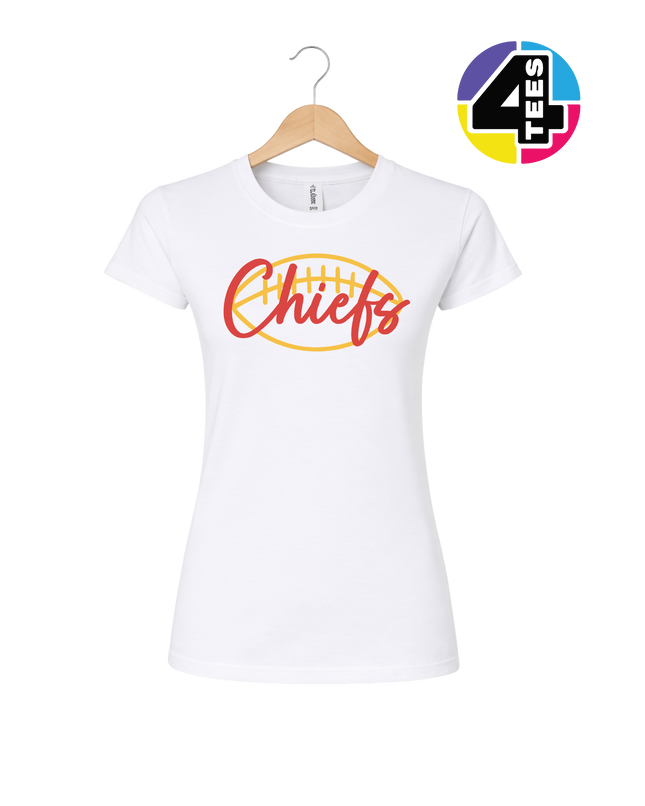 Chiefs Golden Gridiron Signature Women's Tee
