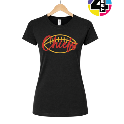 Chiefs Golden Gridiron Signature Women's Tee