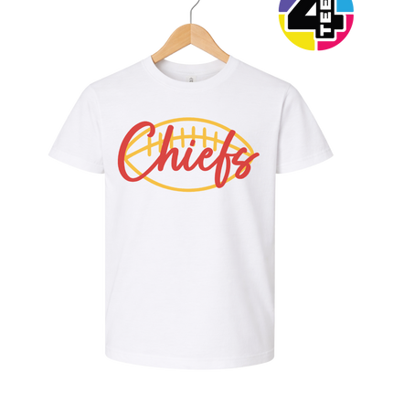 Chiefs Golden Gridiron Signature Youth Tee