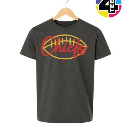 Chiefs Golden Gridiron Signature Youth Tee