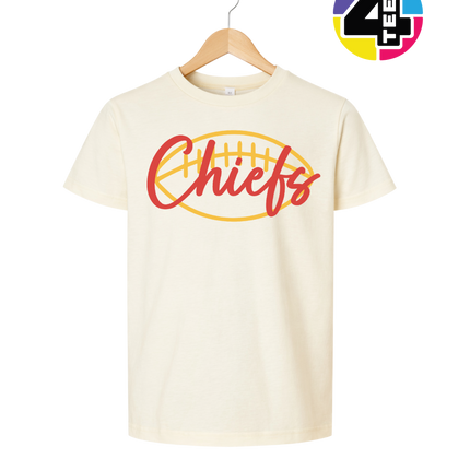 Chiefs Golden Gridiron Signature Youth Tee