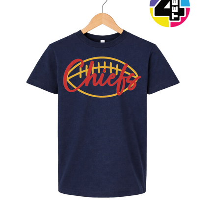 Chiefs Golden Gridiron Signature Youth Tee
