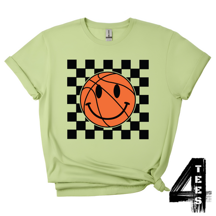 Basketball Retro Smiley