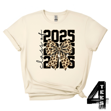 Class of 2025 Leopard Bow