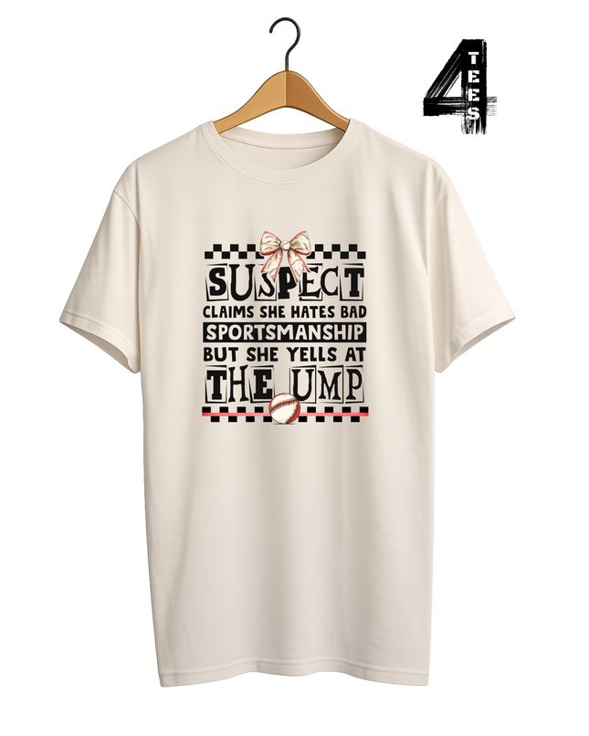 Suspect Yells At The Ump