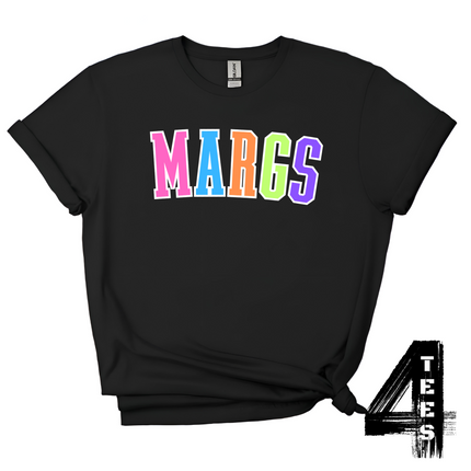 MARGS - Multi-Color Varsity Letters