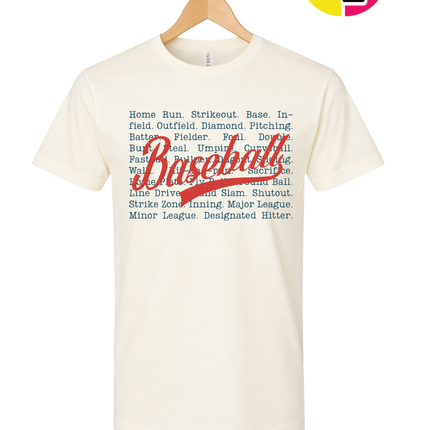 Baseball Script Typography Design