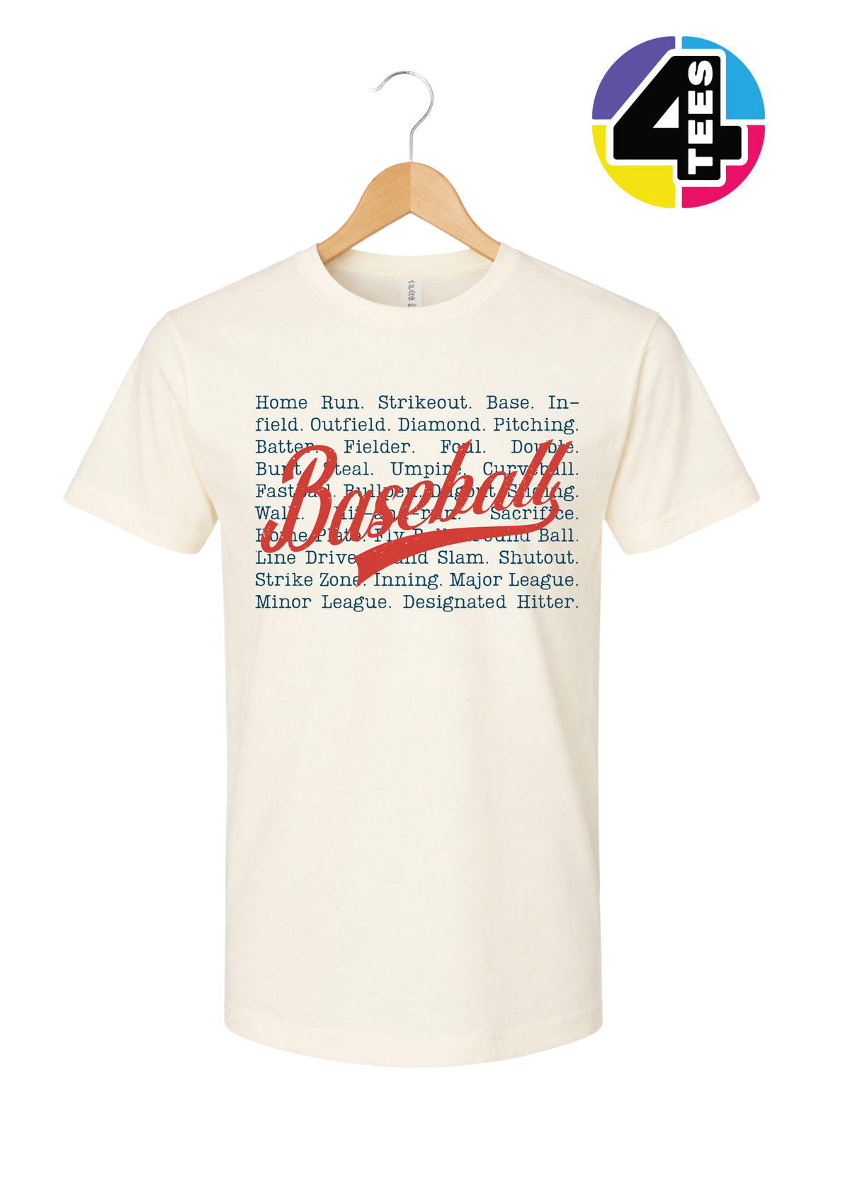 Baseball Script Typography Design