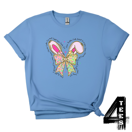 Glitter Bunny Bow