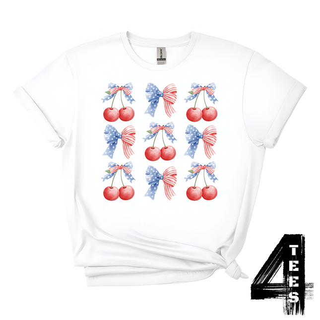 Red White & Blue Cherries