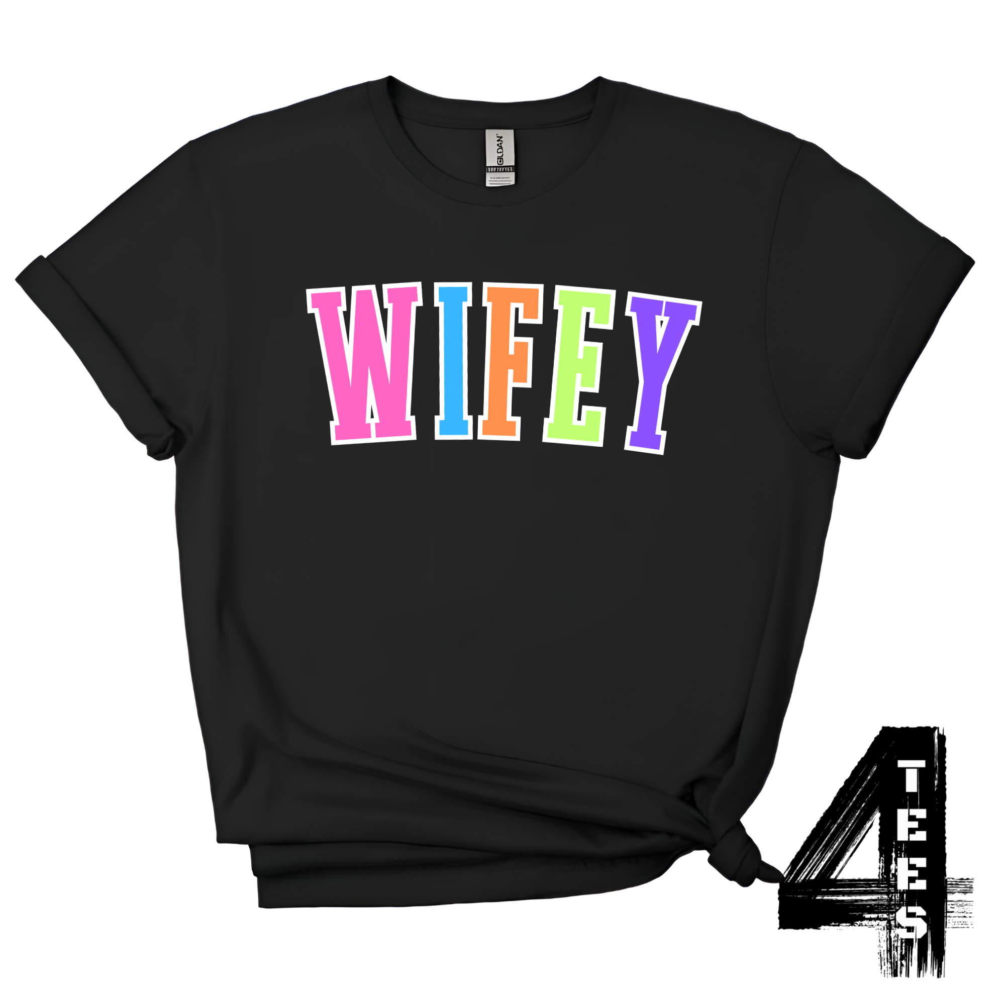 WIFEY - Multi-Color Varsity Letters