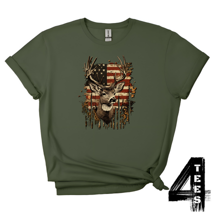 American Flag Deer