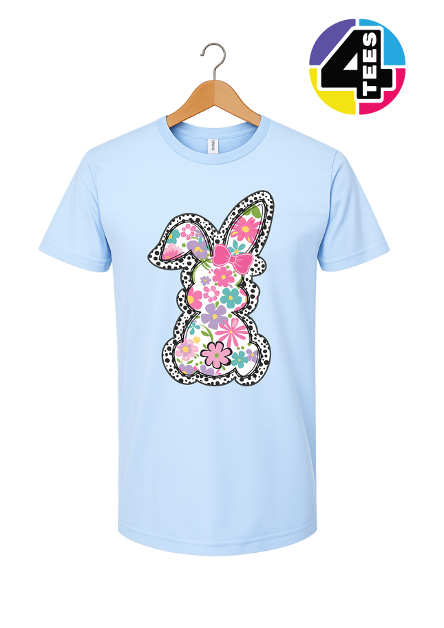 Floral Easter Bunny