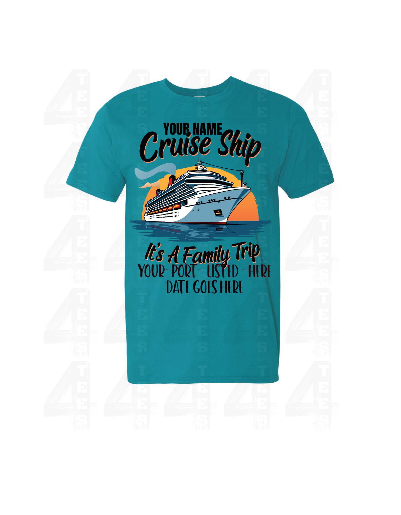 Customizable Cruise Ship 6