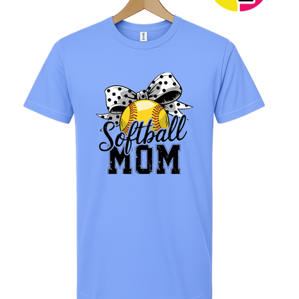 Softball Mom Bow