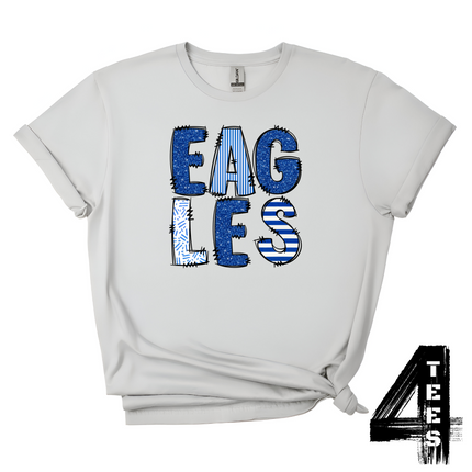 Eagles Doodle Letters