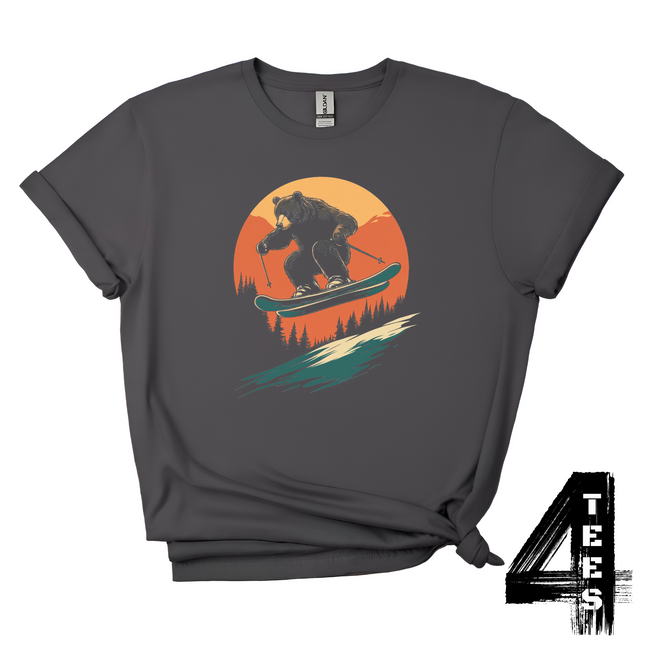 Skiing Bear