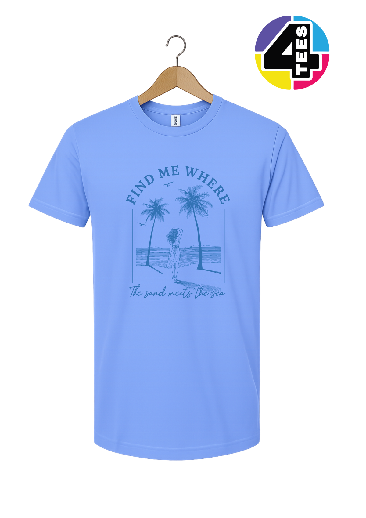 Sand Meets The Sea Tee