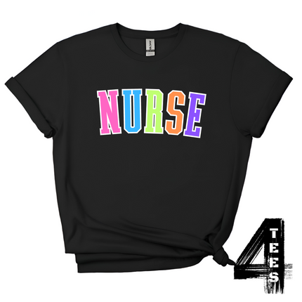 NURSE - Multi-Color Varsity Letters